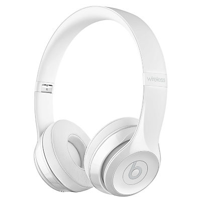 Beats™ by Dr. Dre™ Solo 3 Wireless On-Ear Headphones with Bluetooth Gloss White Beats™ by Dr. Dre™ Solo 3 Wireless On-Ear Headphones with Bluetooth Gloss White